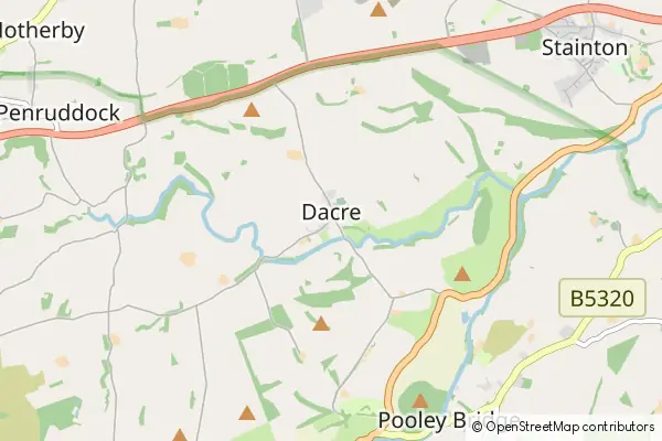 Mapa Dacre