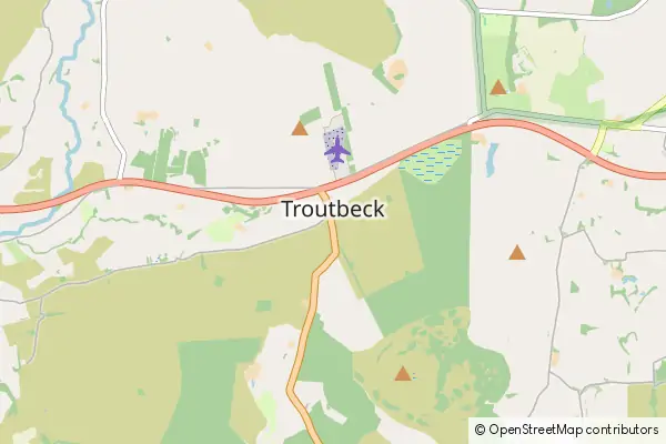 Mapa Troutbeck