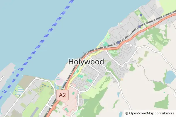 Mapa Holywood