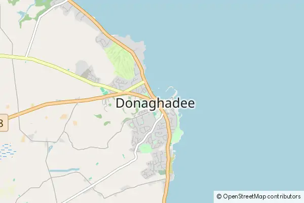 Mapa Donaghadee