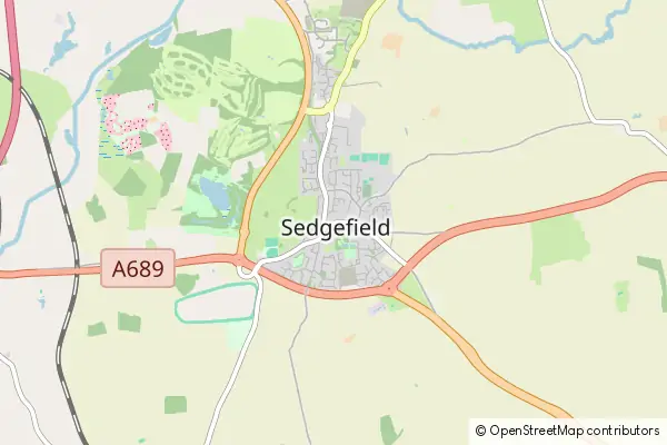 Mapa Sedgefield