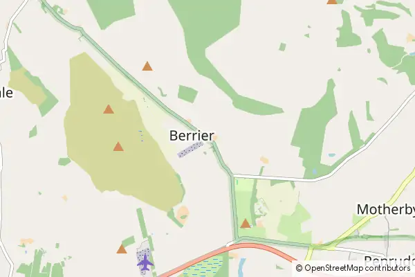 Mapa Berrier