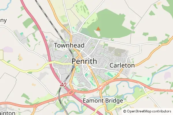 Mapa Penrith