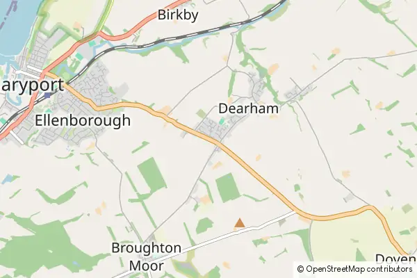 Mapa Dearham