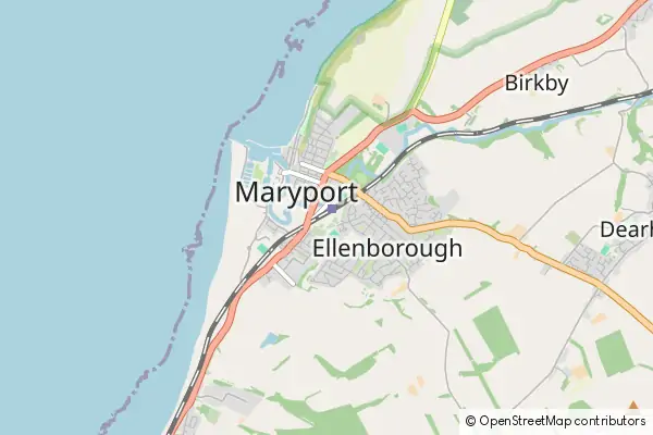 Mapa Maryport