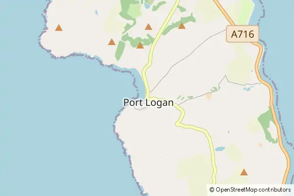Mapa Port Logan