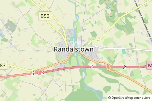 Mapa Randalstown