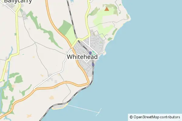 Mapa Whitehead