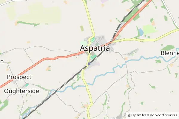 Mapa Aspatria