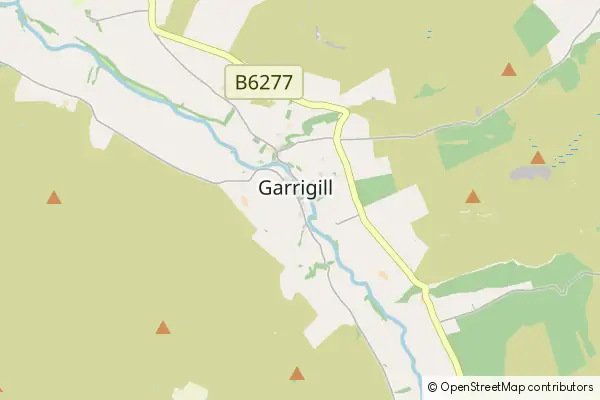 Mapa Garrigill