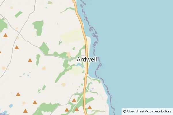 Mapa Ardwell