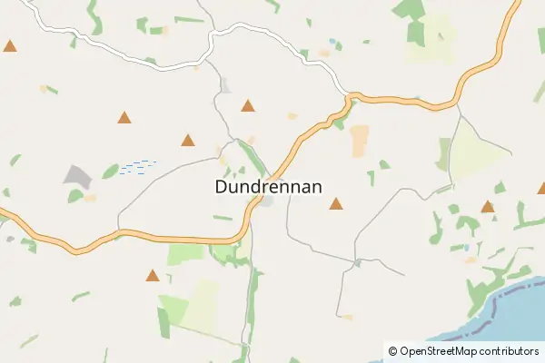 Mapa Dundrennan