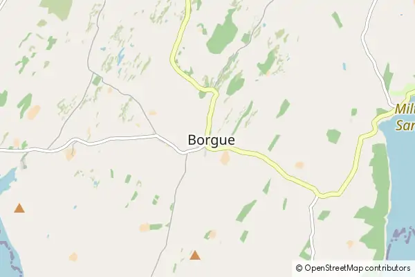 Mapa Borgue