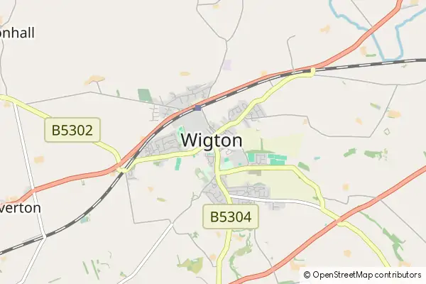 Mapa Wigton