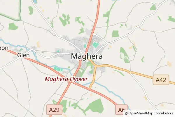 Mapa Maghera