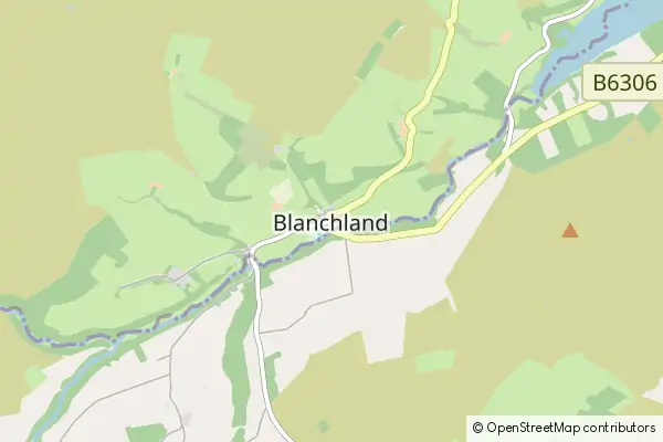 Mapa Blanchland