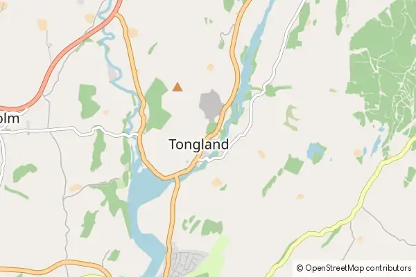 Mapa Tongland