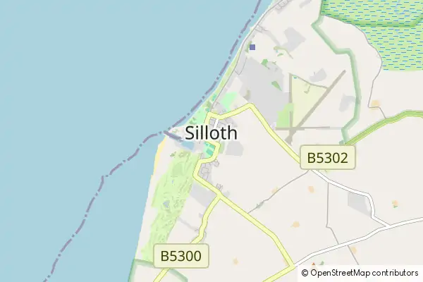 Mapa Silloth