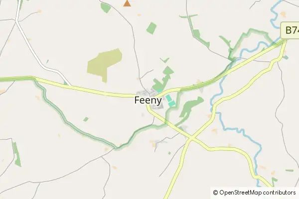 Mapa Feeny