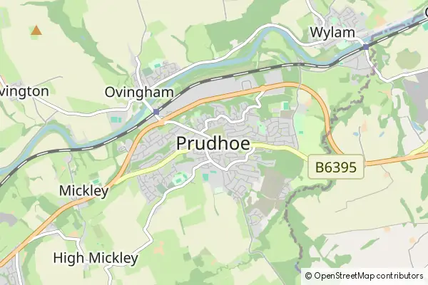 Mapa Prudhoe