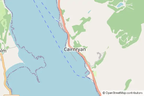 Mapa Cairnryan