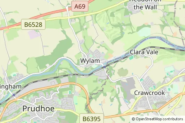 Mapa Wylam