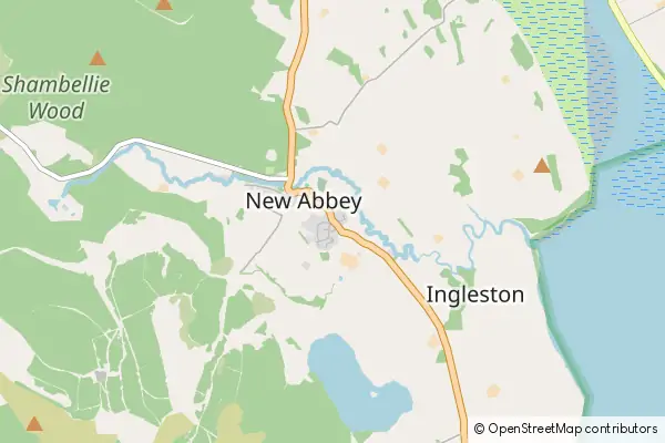 Mapa New Abbey