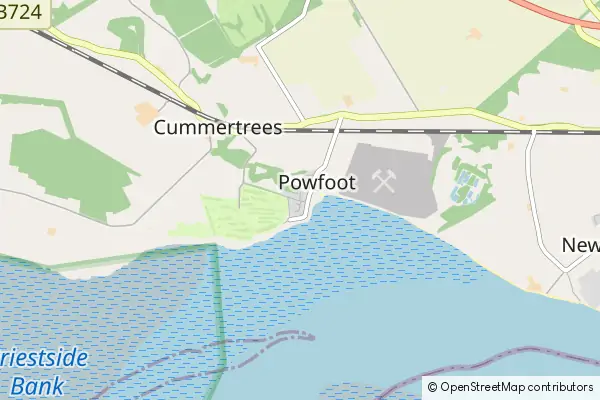 Mapa Powfoot