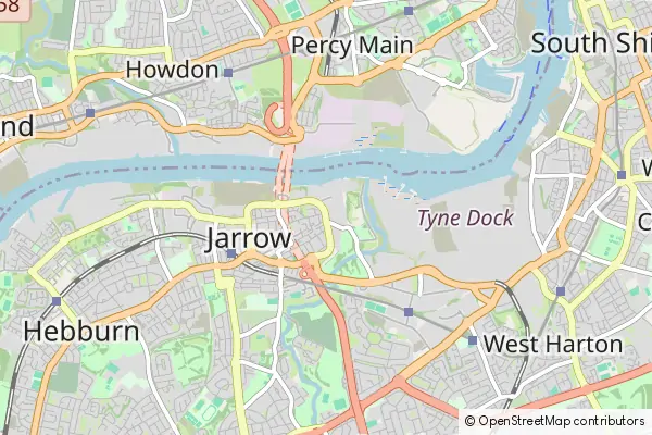 Mapa Jarrow