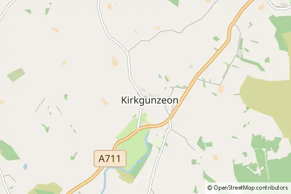 Mapa Kirkgunzeon