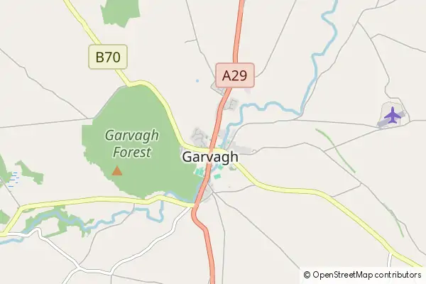 Mapa Garvagh