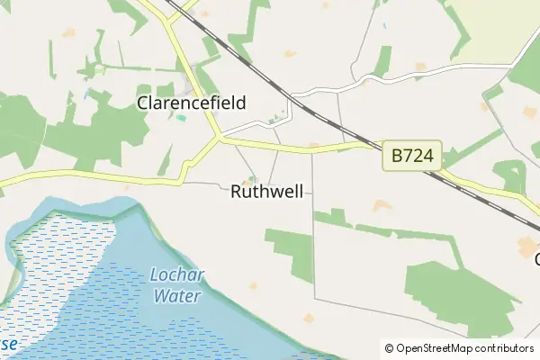 Mapa Ruthwell