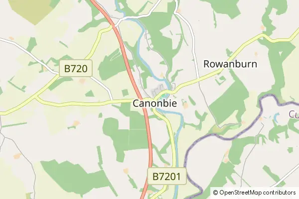 Mapa Canonbie