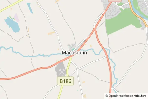 Mapa Macosquin