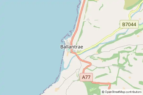 Mapa Ballantrae