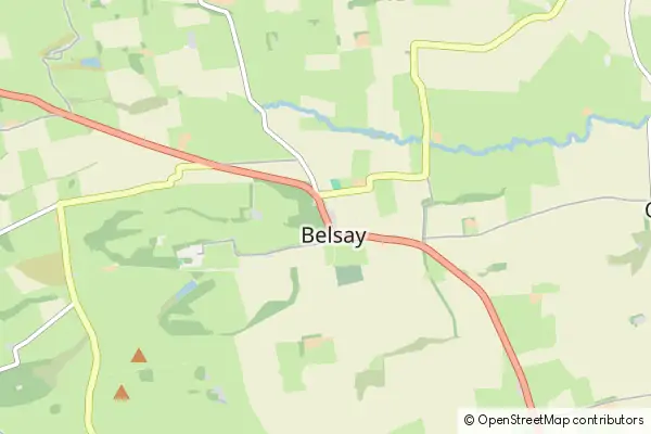 Mapa Belsay