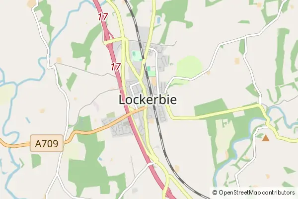 Mapa Lockerbie