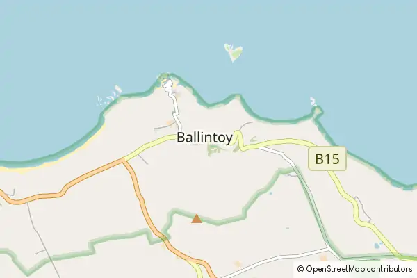 Mapa Ballintoy