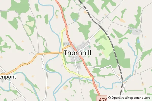 Mapa Thornhill