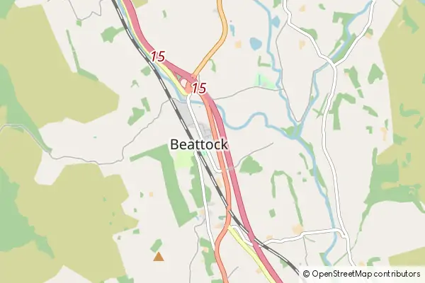 Mapa Beattock