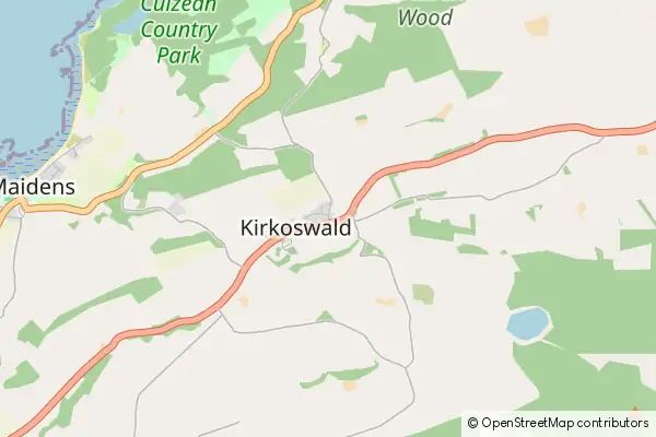 Mapa Kirkoswald