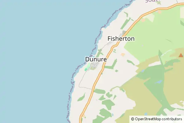 Mapa Dunure