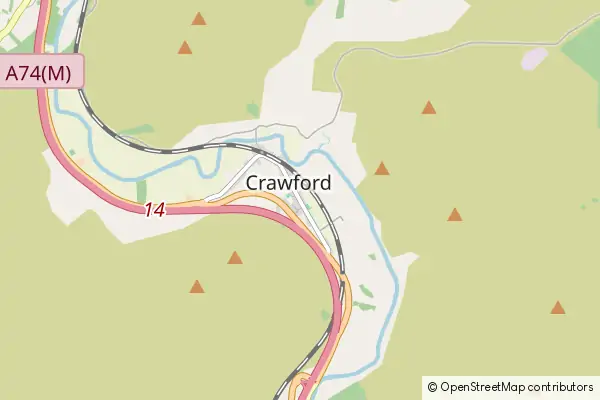 Mapa Crawford