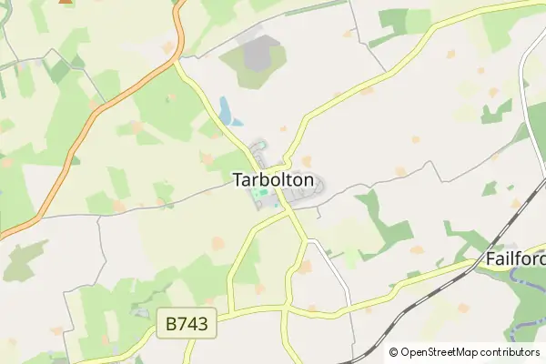 Mapa Tarbolton