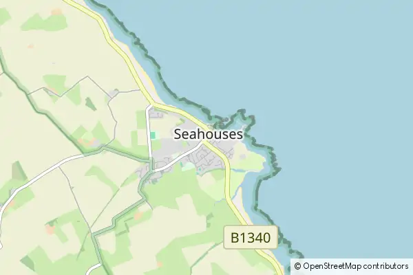 Mapa Seahouses
