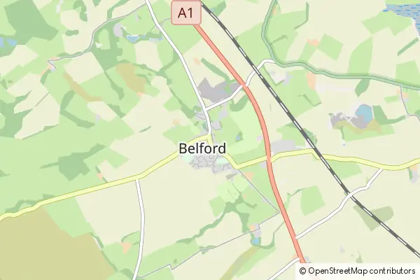 Mapa Belford