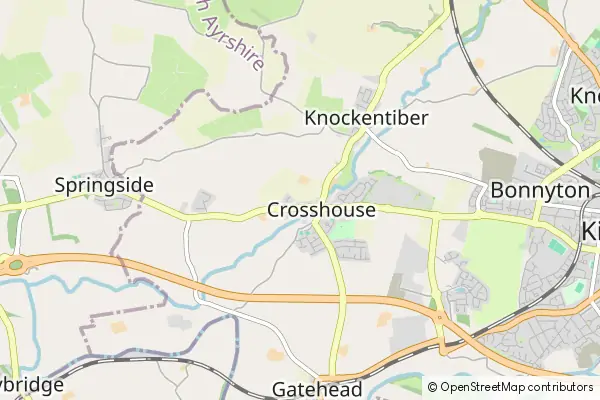 Mapa Crosshouse