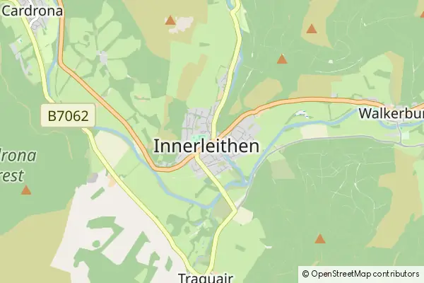 Mapa Innerleithen