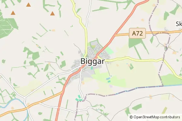 Mapa Biggar