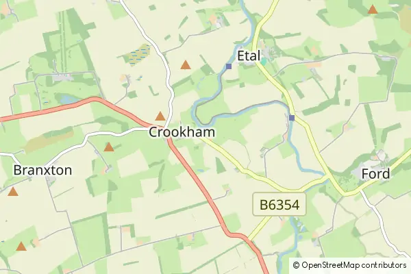 Mapa Crookham